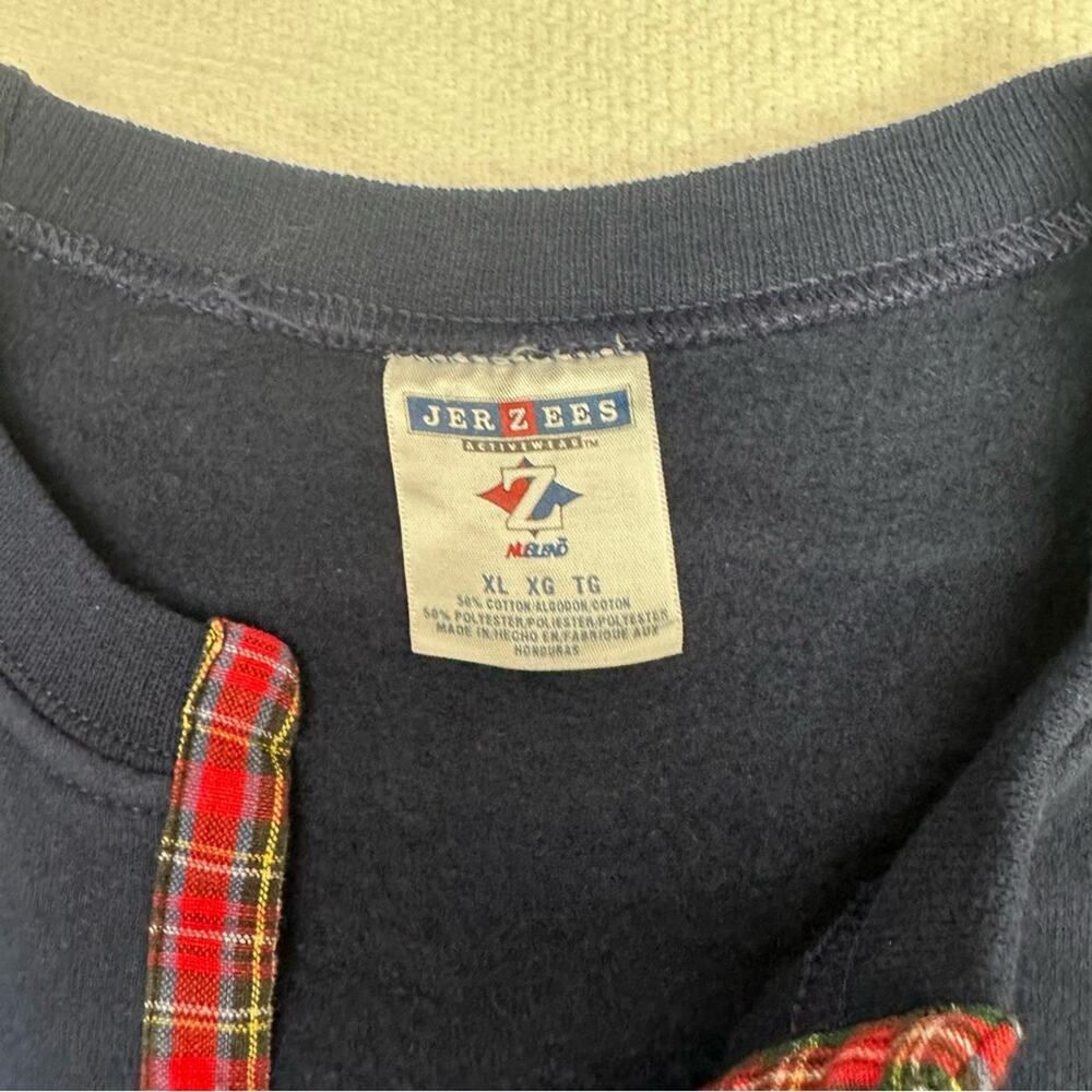 Jerzees Handmade Patchwork Cottage Core Grandma Cardigan XL - Picture 4 of 5